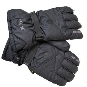 Black Kombi Gore-Tex and Leather gloves